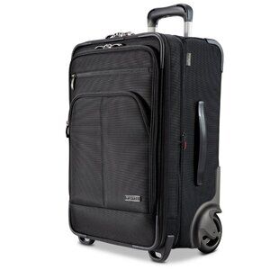 NIB NWT Ricardo Beverly Hills Flight Essentials Softside Carry-On, Black